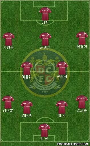Daejeon Citizen Formation 2012
