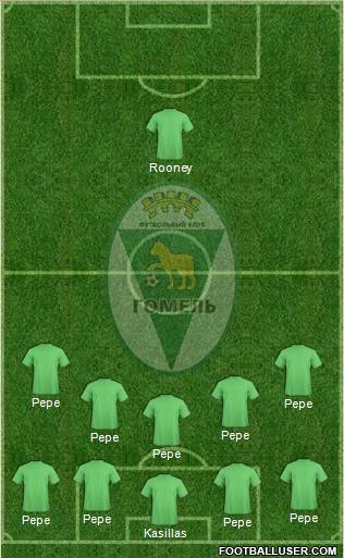 FC Gomel Formation 2012