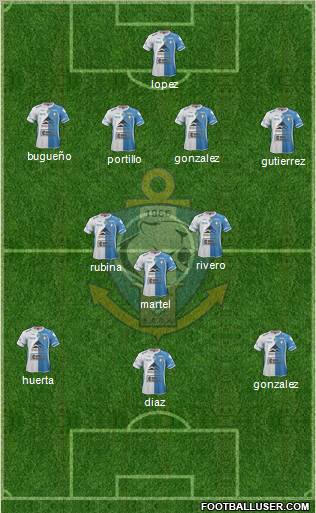 CD Antofagasta S.A.D.P. Formation 2012