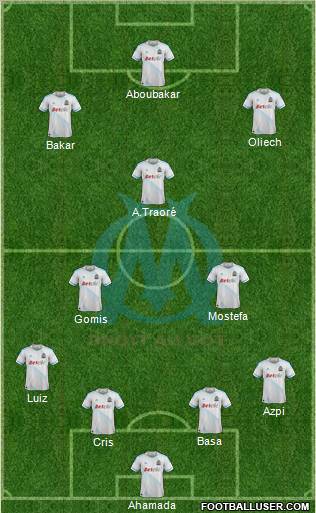 Olympique de Marseille Formation 2012