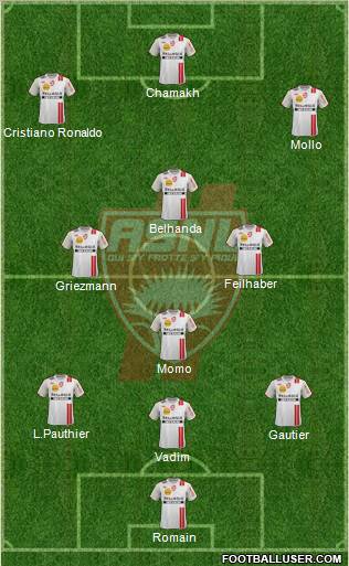 A.S. Nancy Lorraine Formation 2012