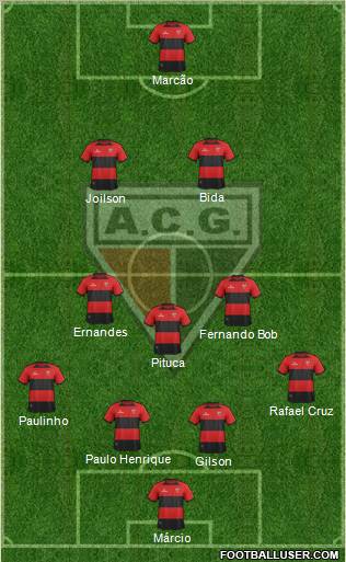 Atlético C Goianiense Formation 2012