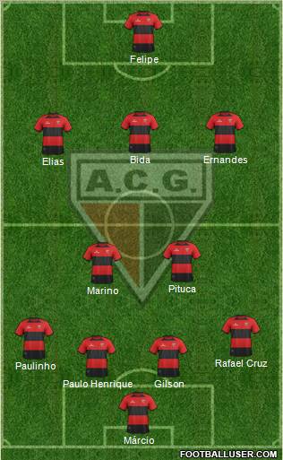 Atlético C Goianiense Formation 2012