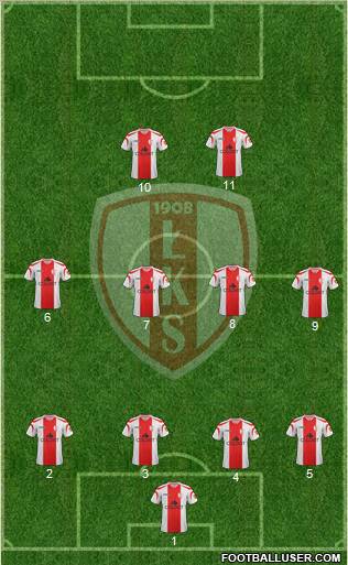 Lodzki Klub Sportowy Formation 2012
