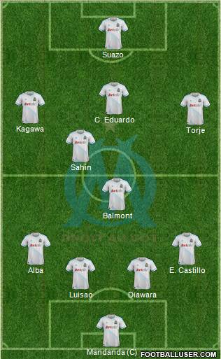 Olympique de Marseille Formation 2012