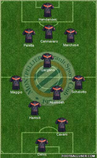 Montpellier Hérault Sport Club Formation 2012