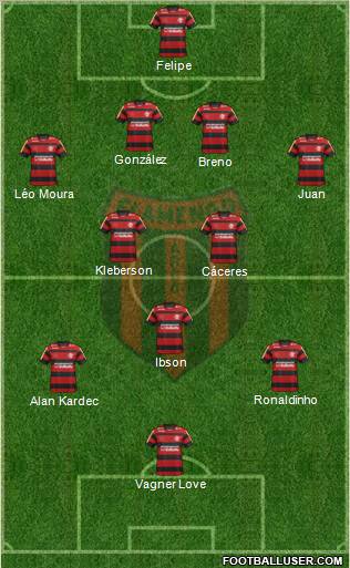 Flamengo EC de Arcoverde Formation 2012