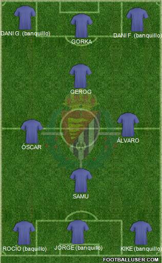 R. Valladolid C.F., S.A.D. Formation 2012