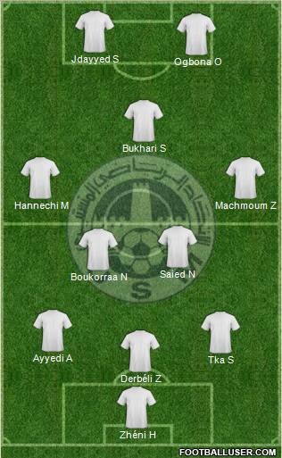 Union Sportive Monastirienne Formation 2012