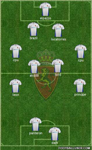 R. Zaragoza S.A.D. Formation 2012