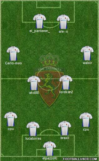 R. Zaragoza S.A.D. Formation 2012