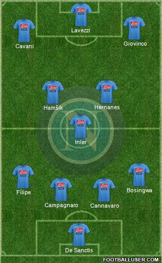 Napoli Formation 2012
