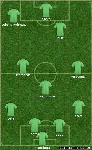 Pro Evolution Soccer Team Formation 2012