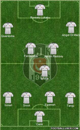 Besiktas JK Formation 2012