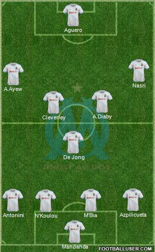Olympique de Marseille Formation 2012