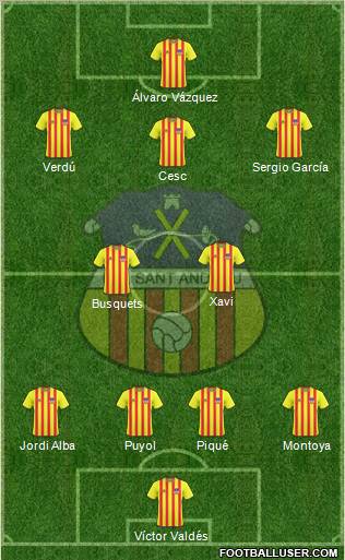 U.E. Sant Andreu Formation 2012