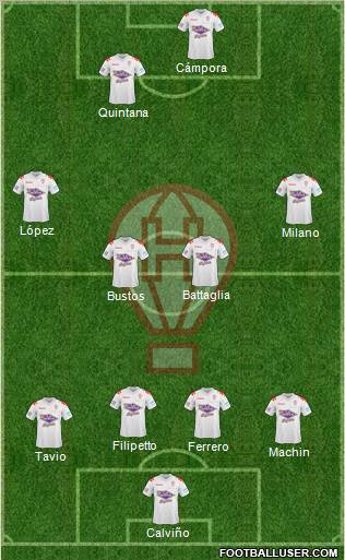 Huracán Formation 2012