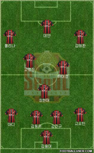 FC Seoul Formation 2012