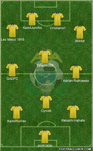 A.D. Alcorcón Formation 2012