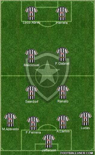 Botafogo FR Formation 2012