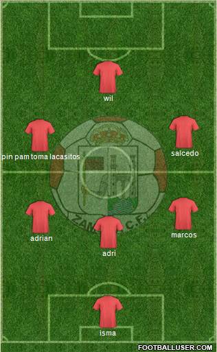 Zamora C.F. Formation 2012