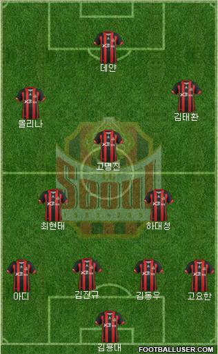 FC Seoul Formation 2012