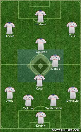 Hamburger SV Formation 2012