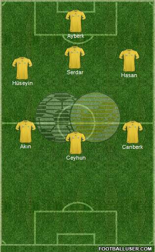 South Africa football formation