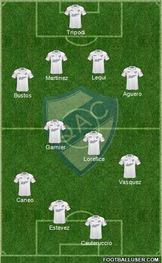 Quilmes football formation