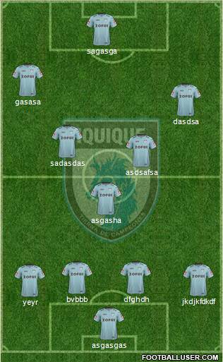 CD Municipal Iquique S.A.D.P. Formation 2012
