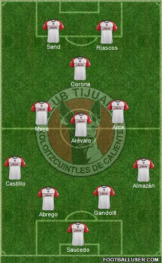 Xoloitzcuintles de Tijuana Formation 2012