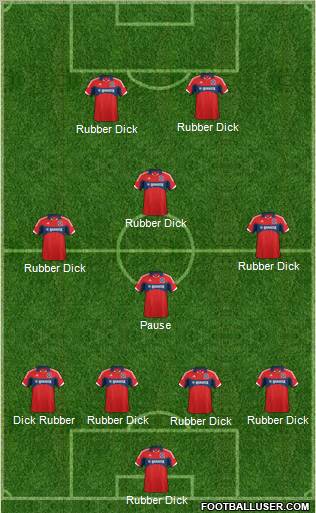 Chicago Fire football formation