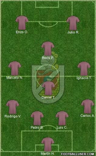 CD La Serena S.A.D.P. Formation 2012