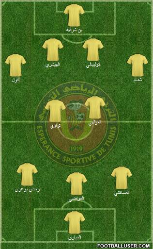 Espérance Sportive de Tunis Formation 2012