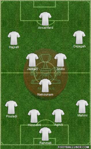 Persepolis Tehran Formation 2012