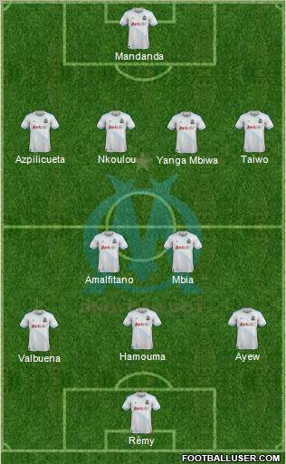 Olympique de Marseille Formation 2012