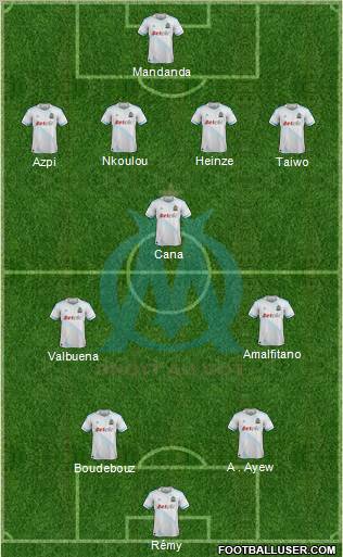 Olympique de Marseille Formation 2012