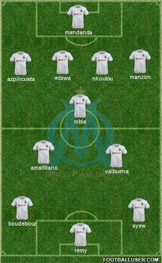 Olympique de Marseille Formation 2012