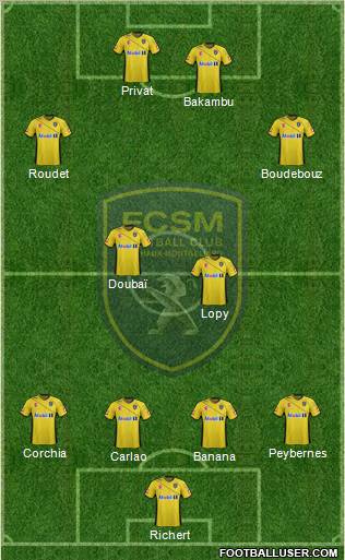 FC Sochaux-Montbéliard Formation 2012