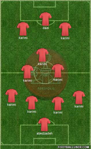 Persepolis Tehran Formation 2012