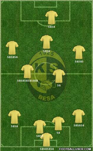 KS Besa Kavajë Formation 2012