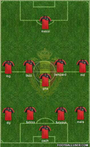 Belgium Formation 2012