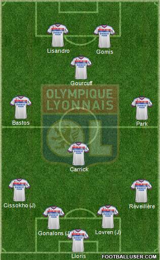Olympique Lyonnais Formation 2012