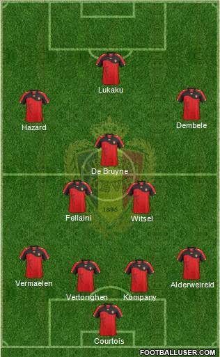 Belgium Formation 2012