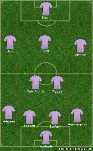 Pro Evolution Soccer Team Formation 2012