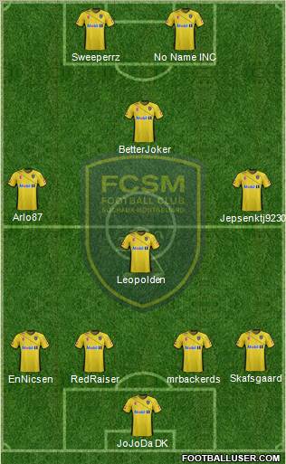 FC Sochaux-Montbéliard Formation 2012