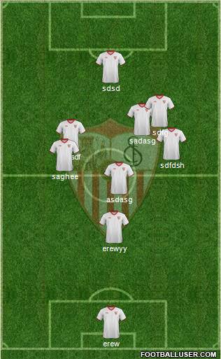 Sevilla F.C., S.A.D. Formation 2012