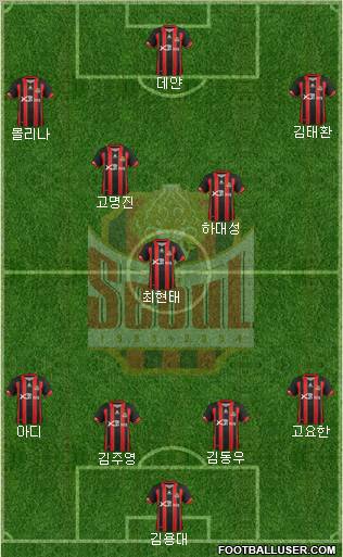 FC Seoul Formation 2012
