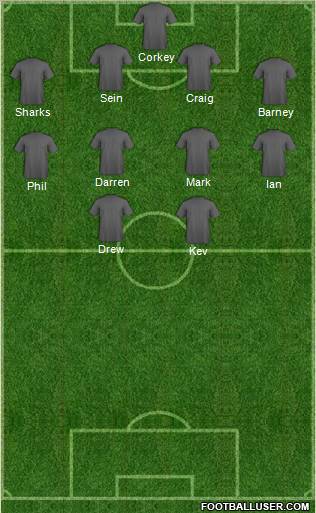 Newcastle United Formation 2012