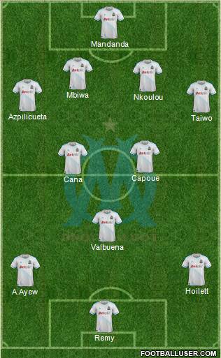 Olympique de Marseille Formation 2012